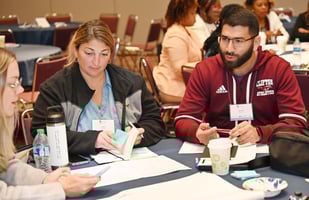 Laura Zagorski and Ahmad Hamdeh
